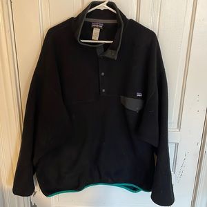 Patagonia Synchilla Fleece XXL Half Button Down Jacket